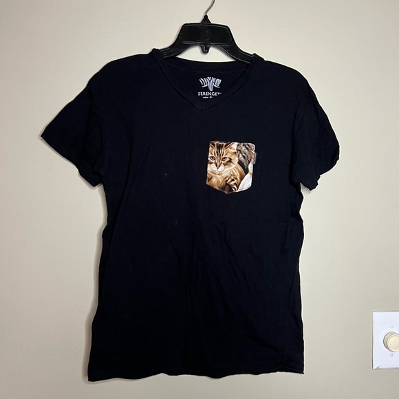 Cat pocket tee - Picture 1 of 4